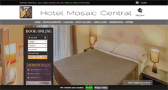 Desktop Screenshot of hotelmosaiccentral.com